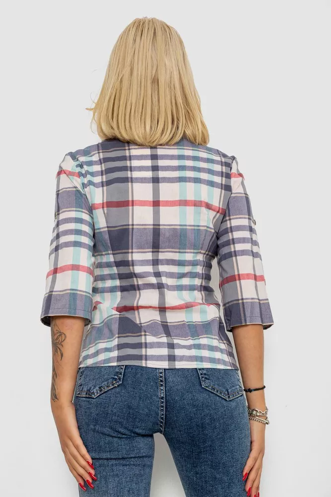 Купить Рубашка женская  230R063-25, цвет Джинс - Фото №4