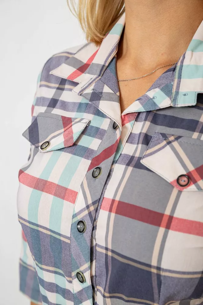 Купить Рубашка женская  230R063-25, цвет Джинс - Фото №5