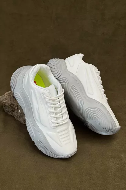 Кроссовки женские текстиль  -уценка, цвет бело-серый, 248RCX1260-U-1