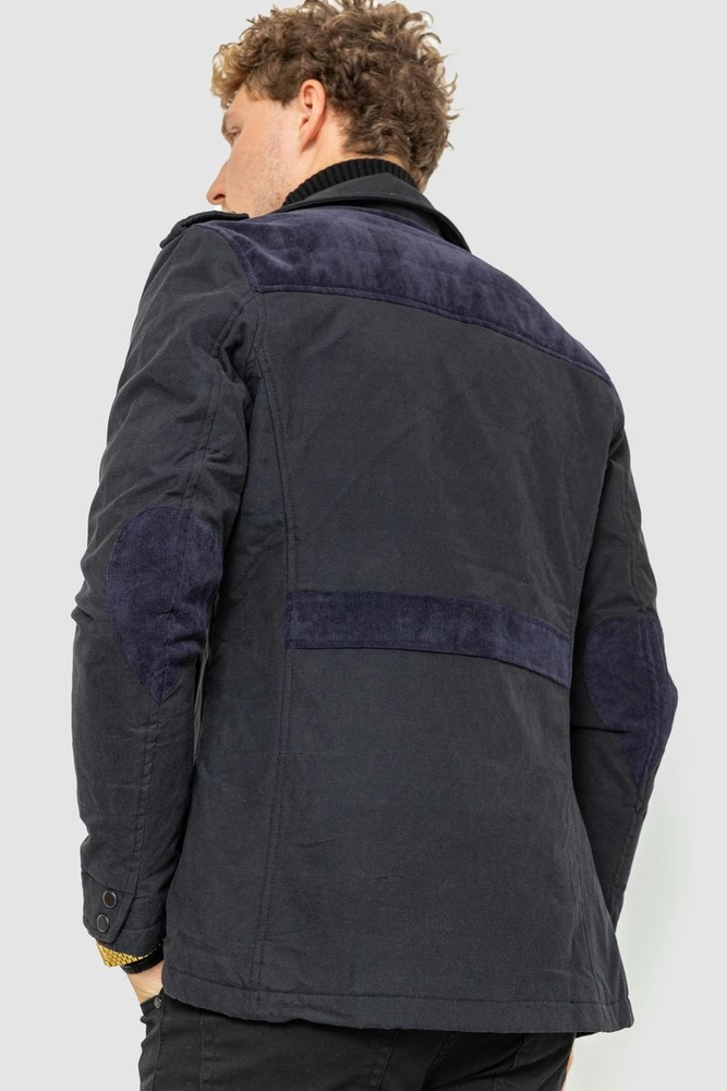 Купити Піджак чоловічий, колір чорнильний, 182R15170 - Фото №4