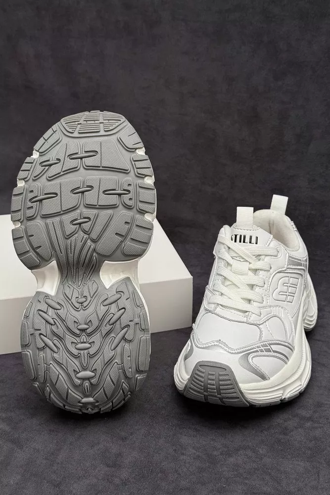 Купить Кроссовки женские демисезонные, цвет белый, 248RCX1530 - Фото №5