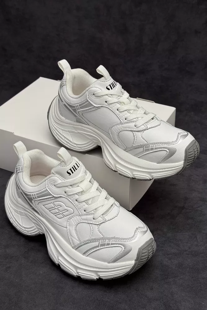 Купити Кросівки жіночі демісезонні, колір білий, 248RCX1530 - Фото №1