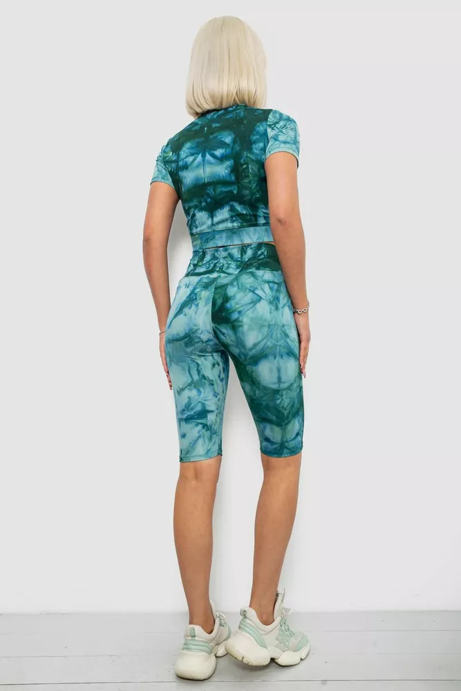 Купити Костюм жіночий домашній, колір зелений, 214R340-10 оптом - Фото №4