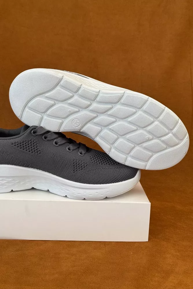 Купить Кроссовки мужские текстильные, цвет серый, 244RJ1078 - Фото №5