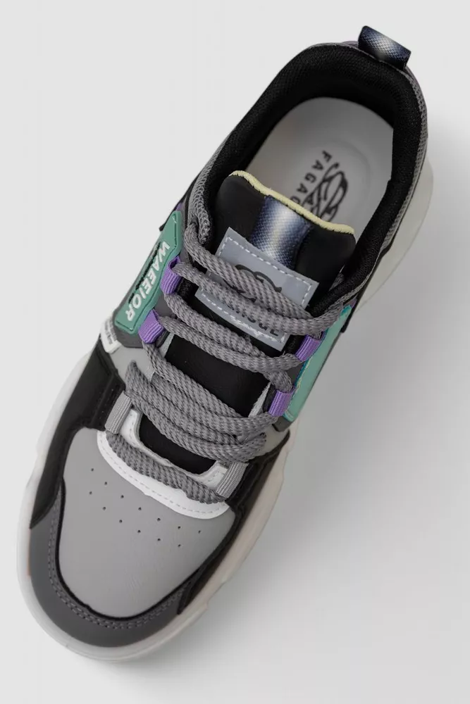 Купить Кроссовки мужские демисезонные  -уценка, цвет серый, 243RHK25-U оптом - Фото №2