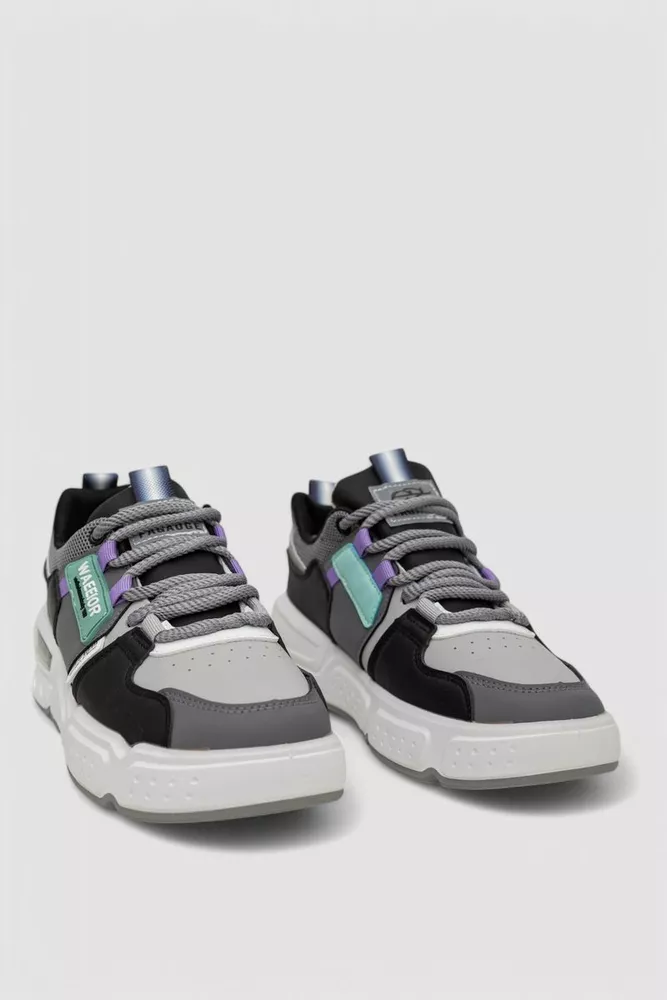 Купить Кроссовки мужские демисезонные  -уценка, цвет серый, 243RHK25-U оптом - Фото №3