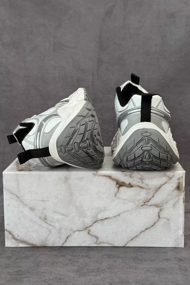 Купить Кроссовки женские демисезонные, цвет серый, 248RCX1530 оптом - Фото №4