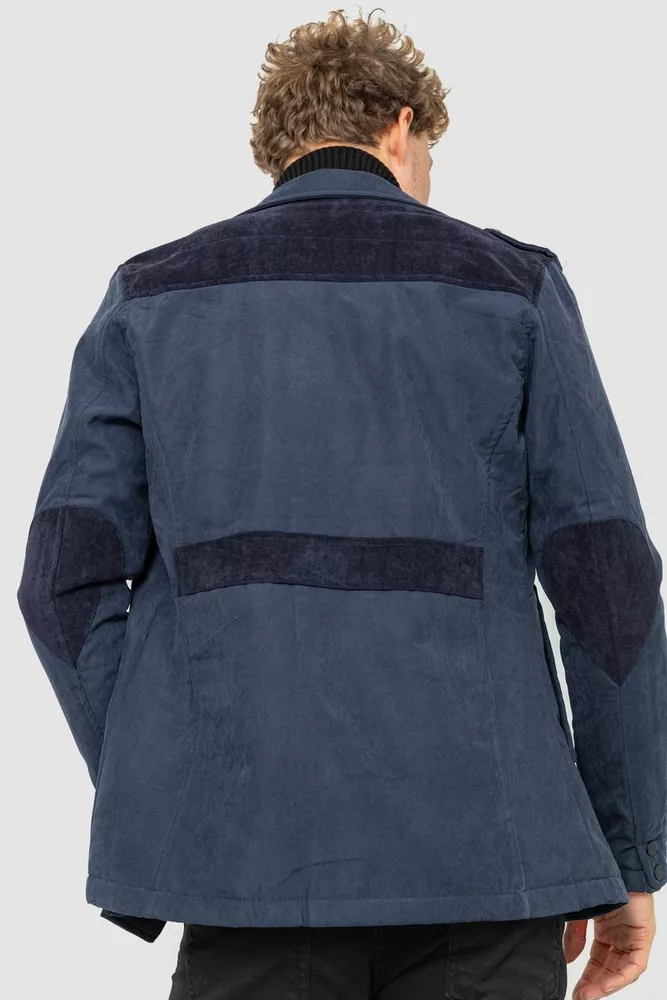 Купити Піджак чоловічий, колір синій, 182R15170 оптом - Фото №4