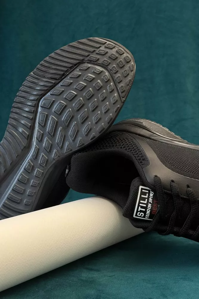 Купить Кроссовки мужские демисезонные, цвет черный, 248RH239 оптом - Фото №5