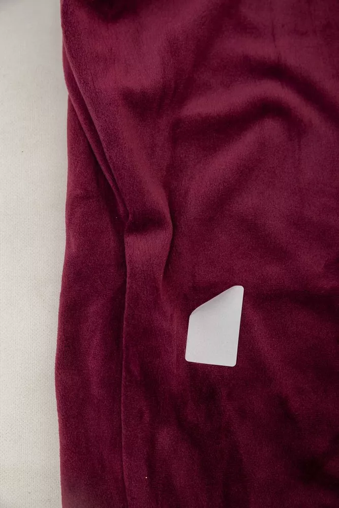 Купить Спортивные штаны велюровые женские на флисе  -уценка, цвет бордовый, 238R58645-U-1 - Фото №6