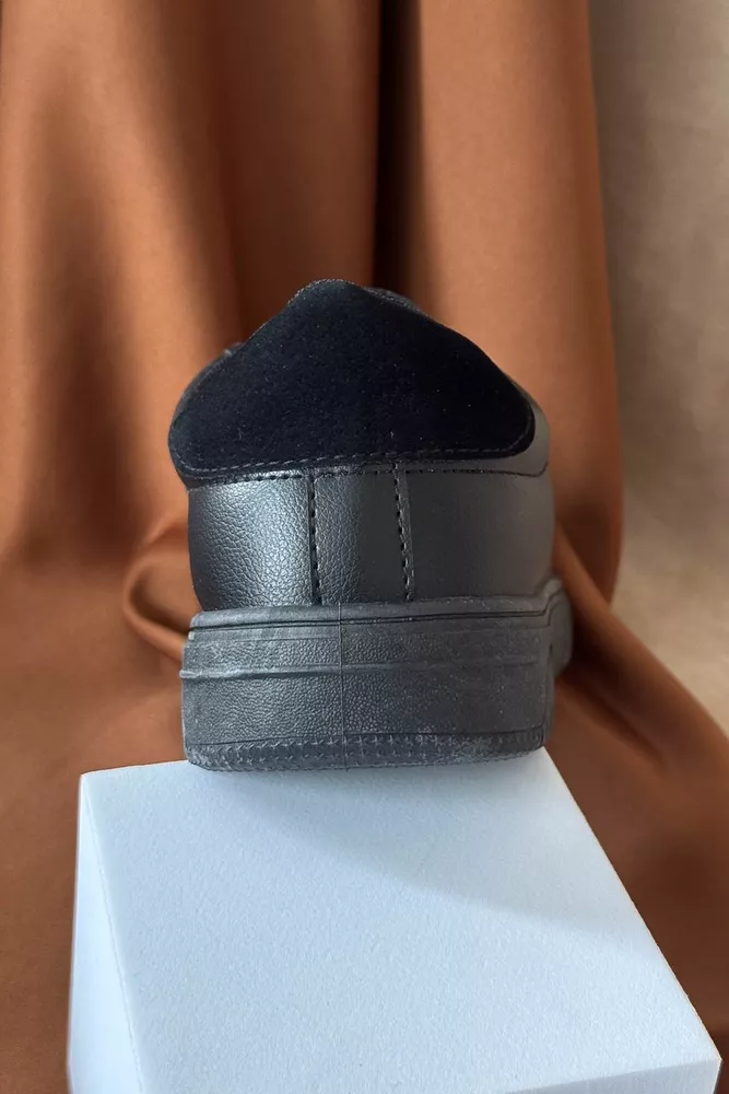 Купить Кеды мужские, цвет черный, 248RR191-1R - Фото №4