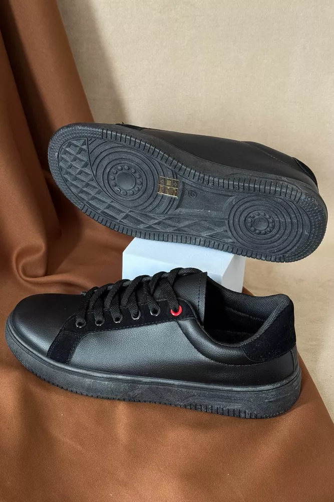 Купить Кеды мужские, цвет черный, 248RR191-1R - Фото №5