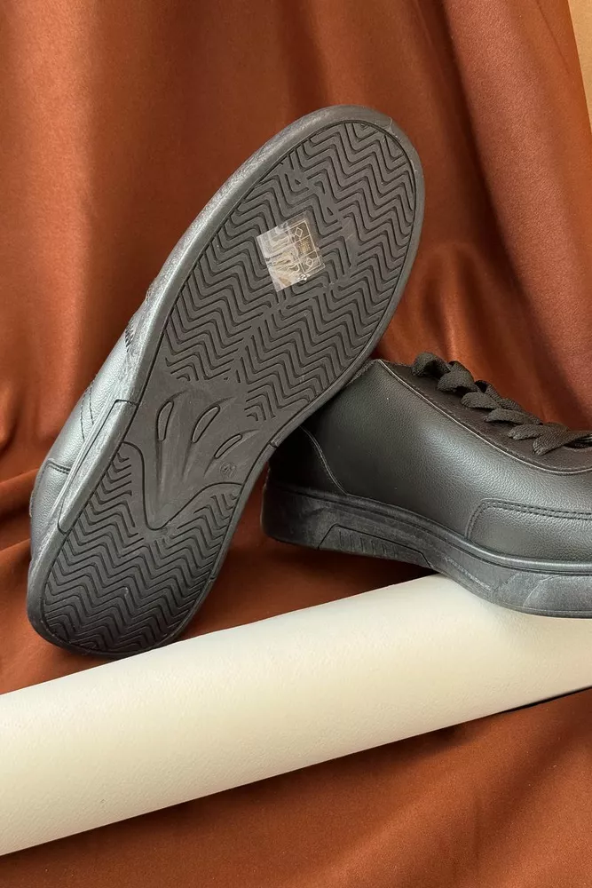 Купить Кеды мужские, цвет черный, 248RR122 оптом - Фото №5