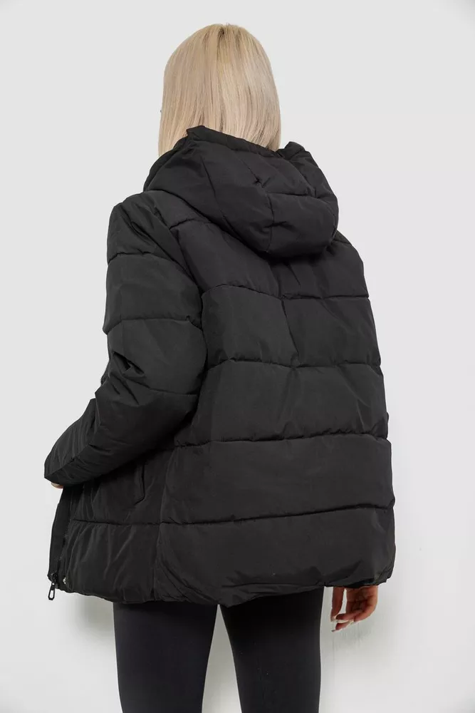 Купить Куртка женская демисезонная, цвет черный, 207R004 - Фото №4