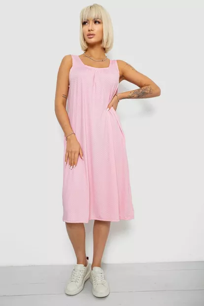 Сарафан женский в горох, цвет розовый, 257R733-1