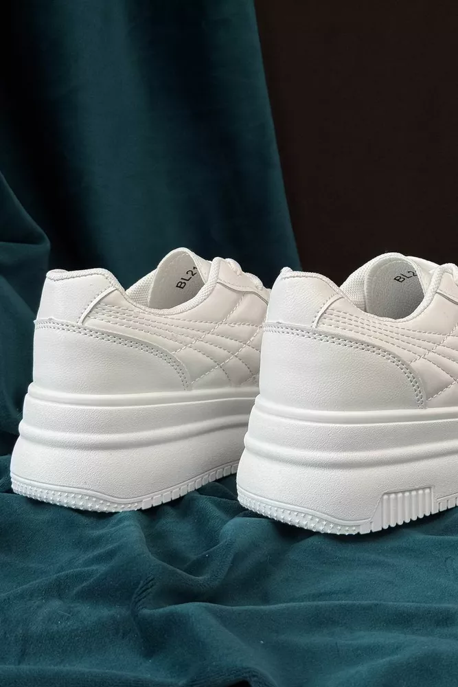 Купити Кросівки жіночі демісезонні  -уцінка, колір білий, 248RBL21-U-3 - Фото №4