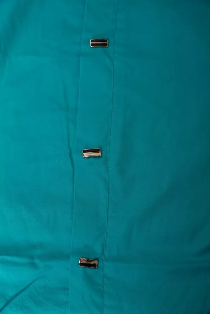 Купить Рубашка мужская однотонная  -уценка, цвет бирюзовый, 214R7005-U-8 оптом - Фото №6