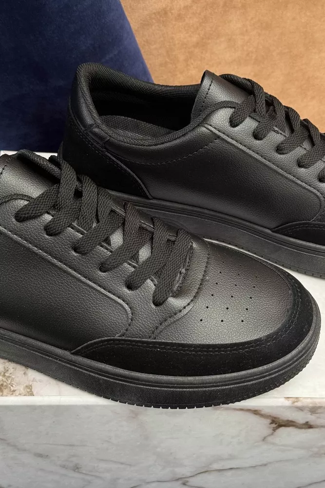 Купити Кеди чоловічі, колір чорний, 248RR198-1R - Фото №2