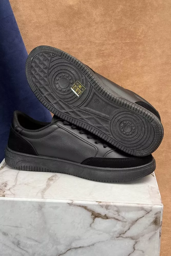 Купити Кеди чоловічі, колір чорний, 248RR198-1R - Фото №5