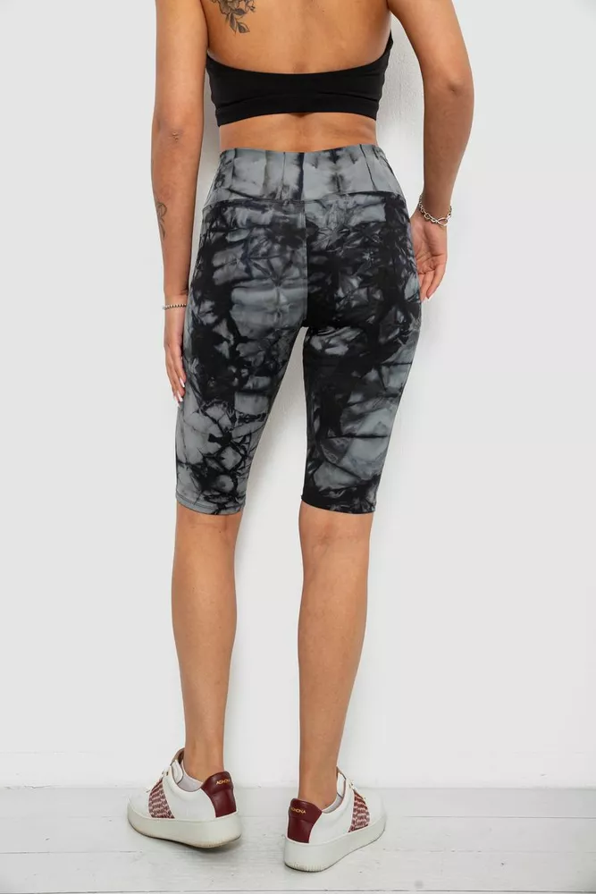 Купити Велотреки жіночі, колір чорно-сірий, 214R935 оптом - Фото №4