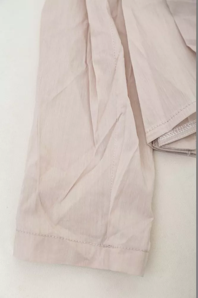 Купити Сорочка жіноча однотонна  -уцінка, колір світло-бежевий, 230R068-8-U-36 - Фото №6