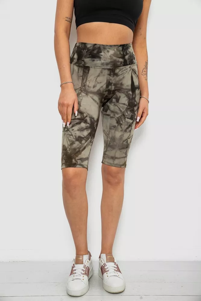 Купити Велотреки жіночі, колір хакі, 214R935 оптом - Фото №1