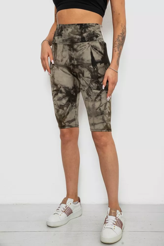 Купити Велотреки жіночі, колір хакі, 214R935 оптом - Фото №3