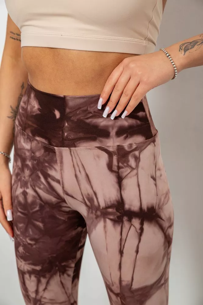 Купить Велотреки женские, цвет коричневый, 214R935 - Фото №5