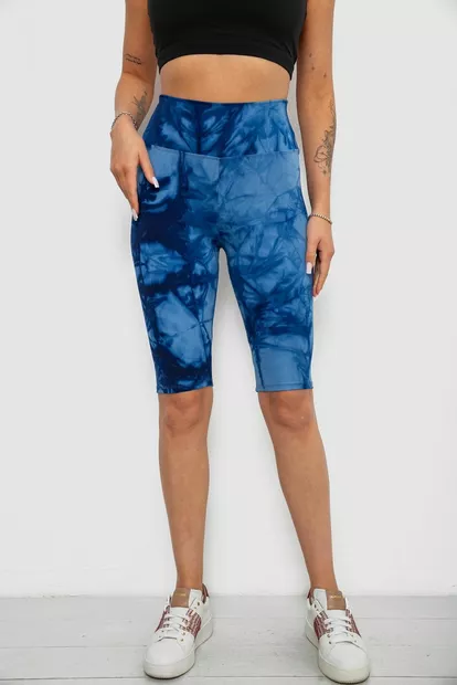 Велотреки женские, цвет синий, 214R935