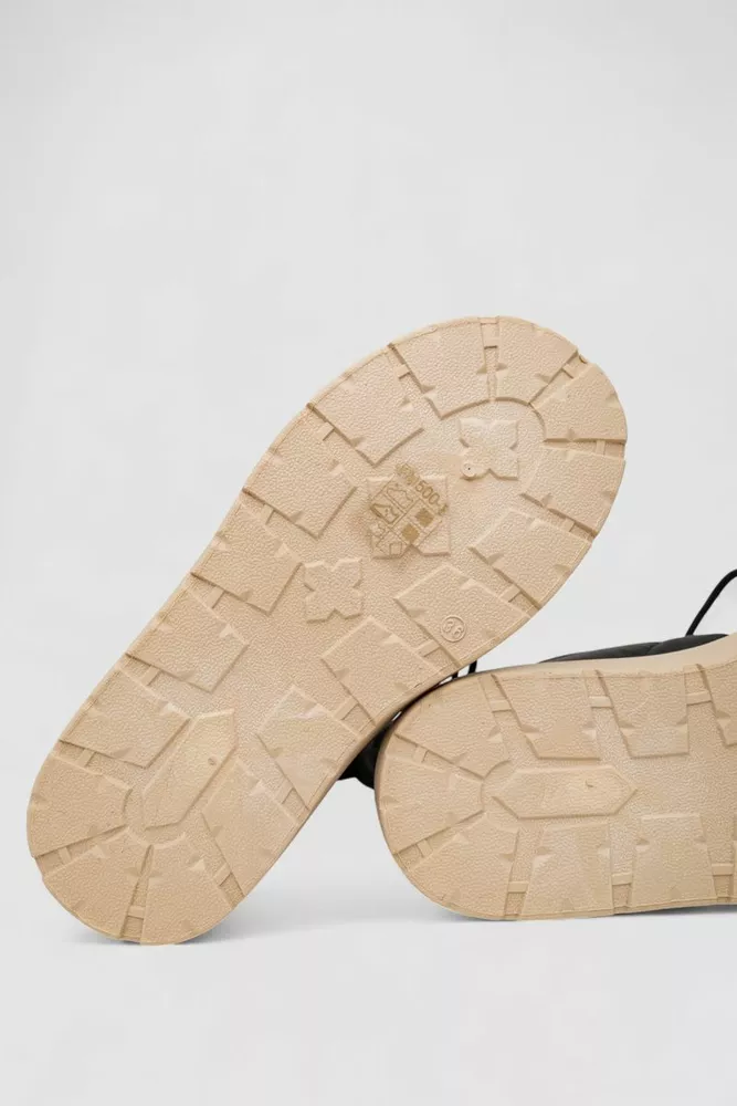 Купити Дутики жіночі зимові на хутрі  -уцінка, колір чорно-коричневий, 248RFM500-3-U-1 - Фото №5