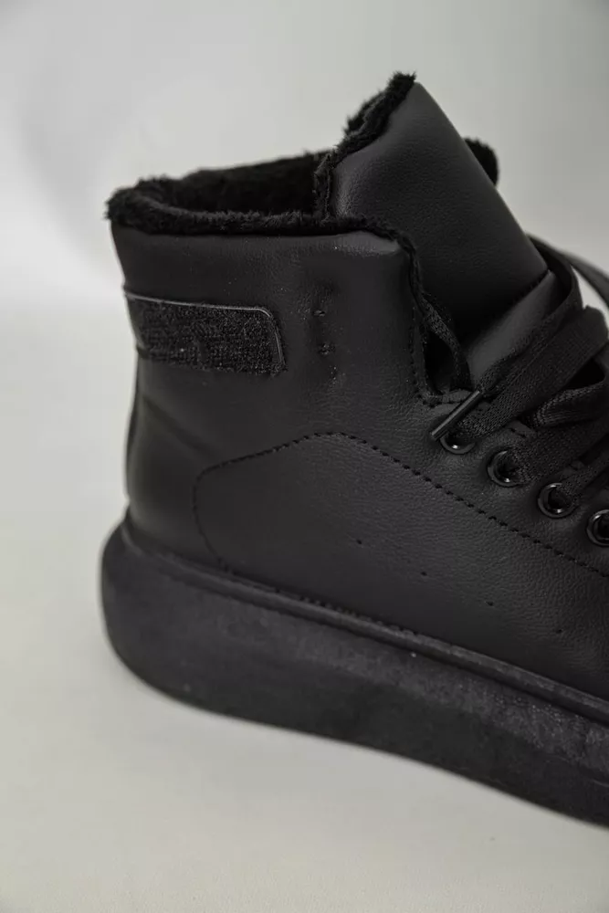 Купить Ботинки женские зимние на меху  -уценка, цвет черный, 248RA2251-U-1 - Фото №8