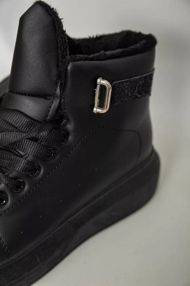 Купить Ботинки женские зимние на меху  -уценка, цвет черный, 248RA2251-U-1 - Фото №9