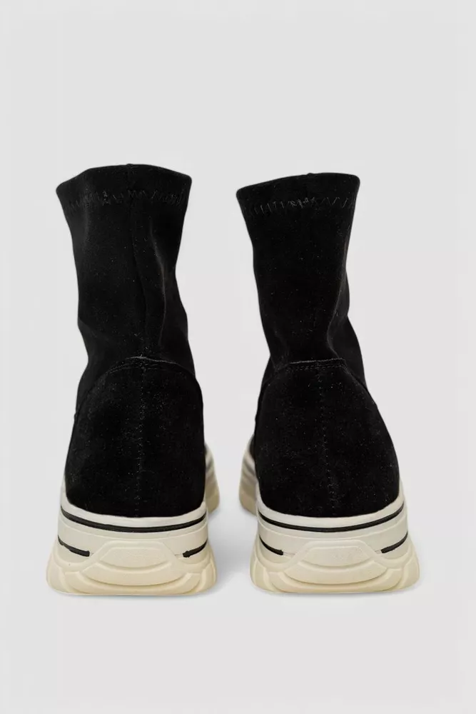 Купити Черевики жіночі демісезонні  -уцінка, колір чорно-білий, 243RBC26-U-2 - Фото №4