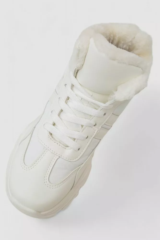 Купити Черевики зимові жіночі на хутрі 248RDM09-1-U -уцінка, колір Білий - Фото №2