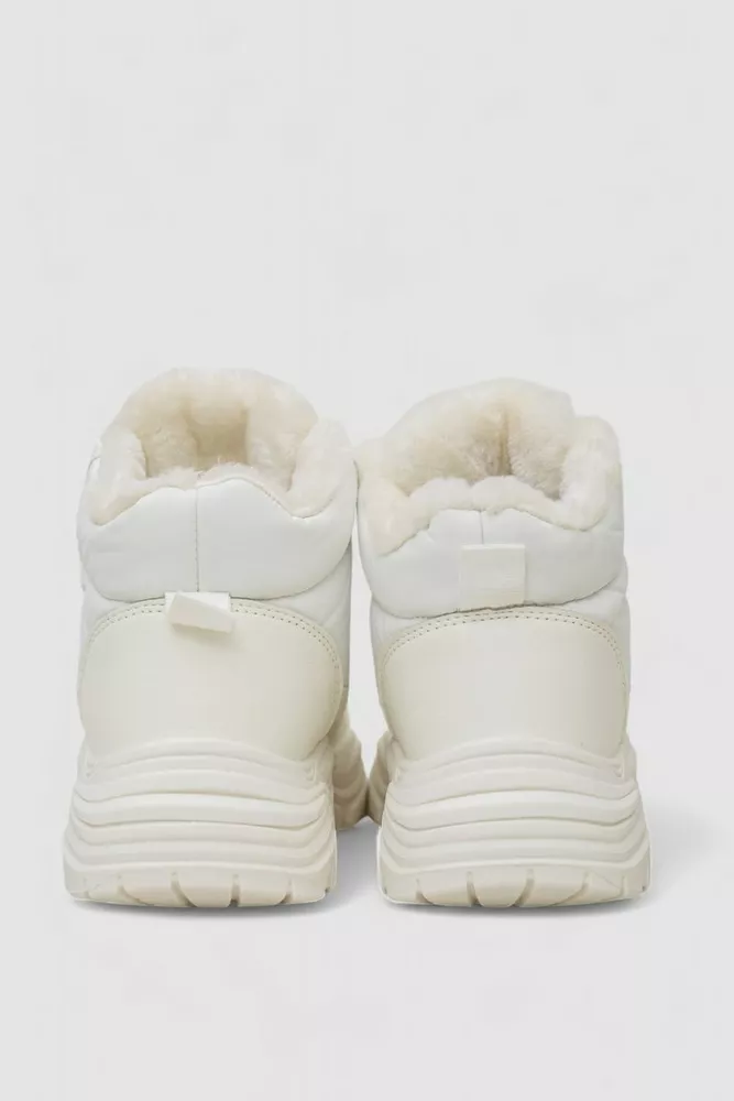 Купити Черевики зимові жіночі на хутрі 248RDM09-1-U -уцінка, колір Білий - Фото №4