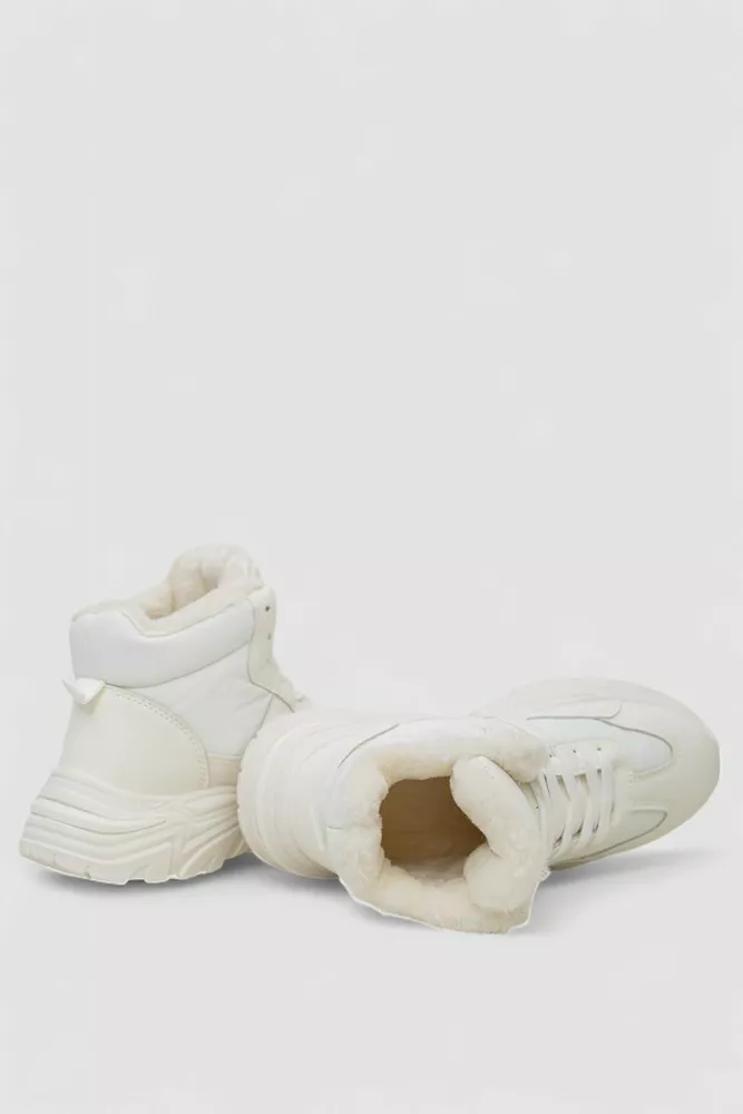 Купити Черевики зимові жіночі на хутрі 248RDM09-1-U -уцінка, колір Білий - Фото №5