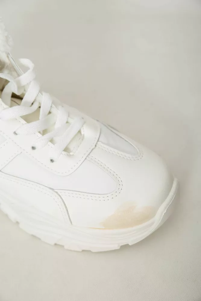 Купити Черевики зимові жіночі на хутрі 248RDM09-1-U -уцінка, колір Білий - Фото №8