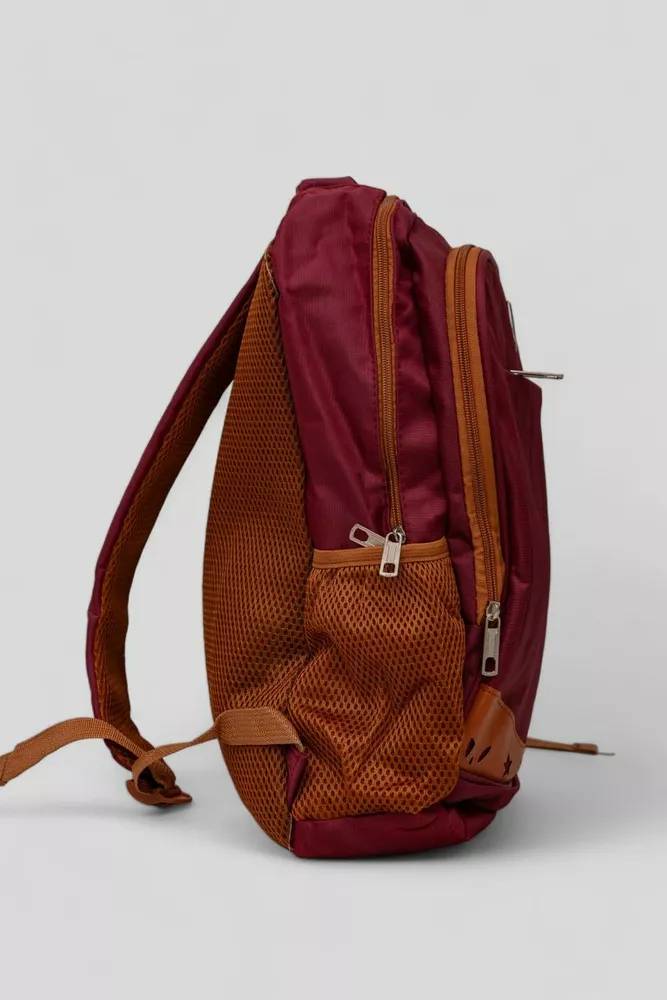 Купити Рюкзак шкільний, колір бордовий, 243RB300-22 оптом - Фото №2