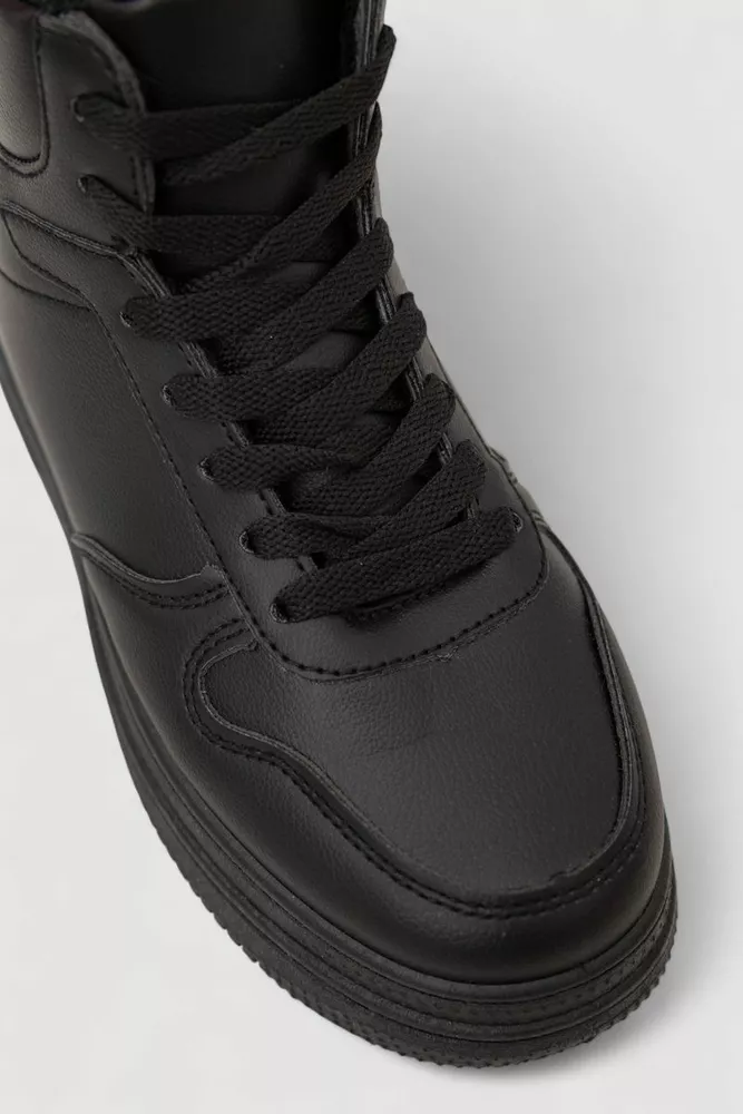 Купити Кросівки жіночі зимові, колір чорний, 248RBB15 оптом - Фото №2