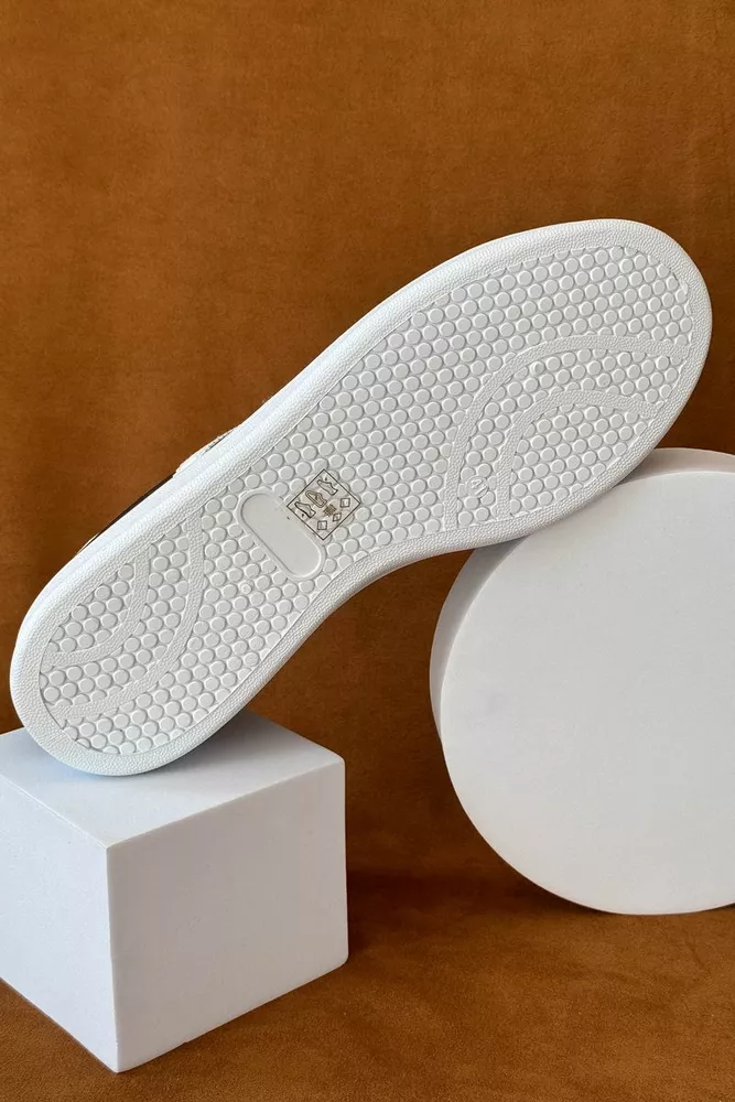 Купить Кеды мужские, цвет черно-белый, 248RR229 - Фото №5