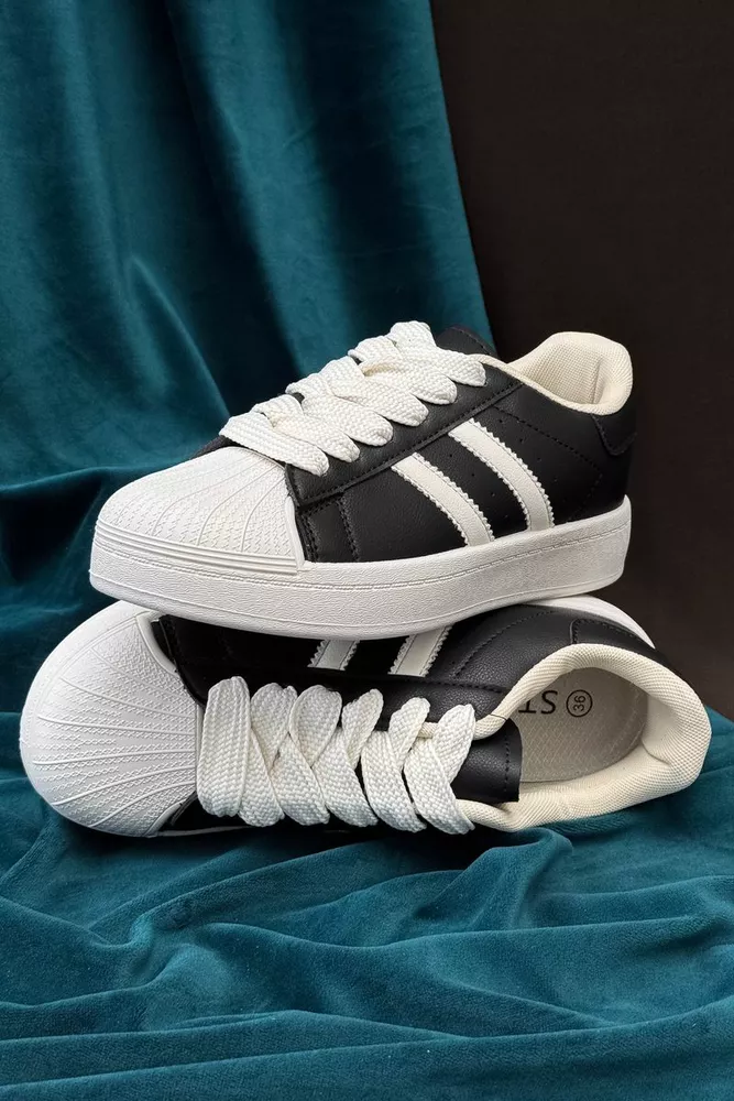 Купити Кросівки жіночі демісезонні  -уцінка, колір чорно-бежевий, 248RBK10-U-7 - Фото №1