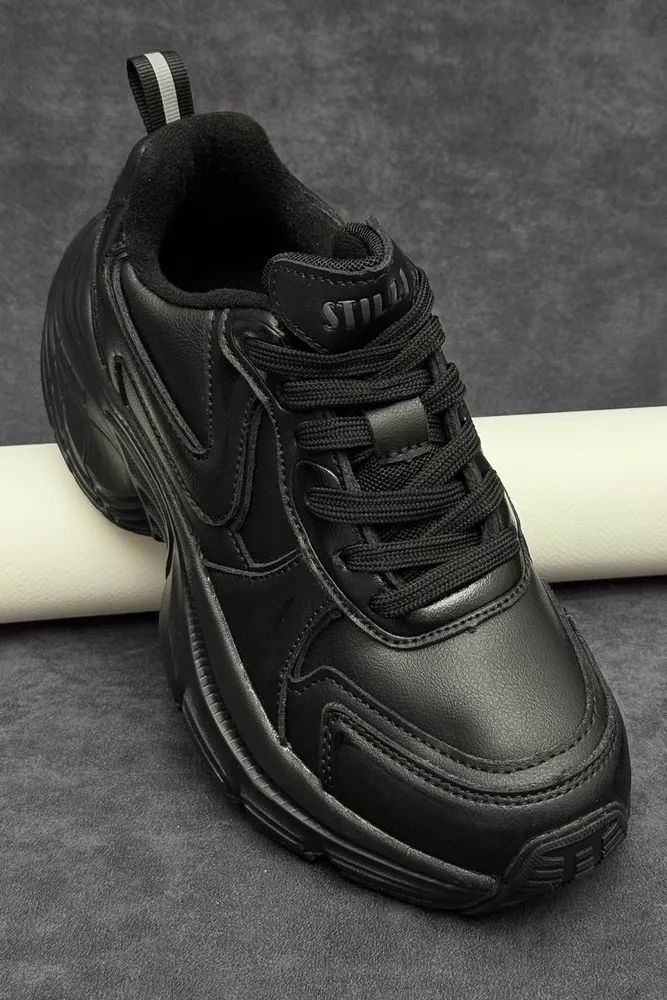 Купити Кросівки жіночі демісезонні  -уцінка, колір чорний, 248RCX1520-U - Фото №4