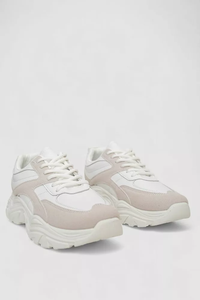 Купить Кроссовки женские  -уценка, цвет бело-серый, 248RA150-7R-U-2 - Фото №3