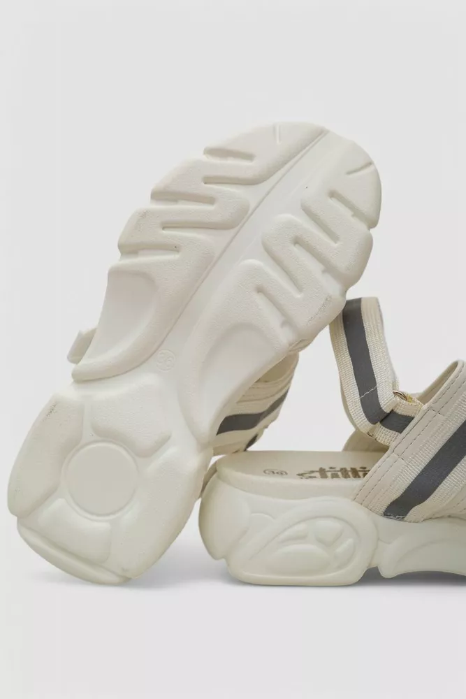 Купить Босоножки женские  -уценка, цвет белый, 248RTF49-U-6 - Фото №5