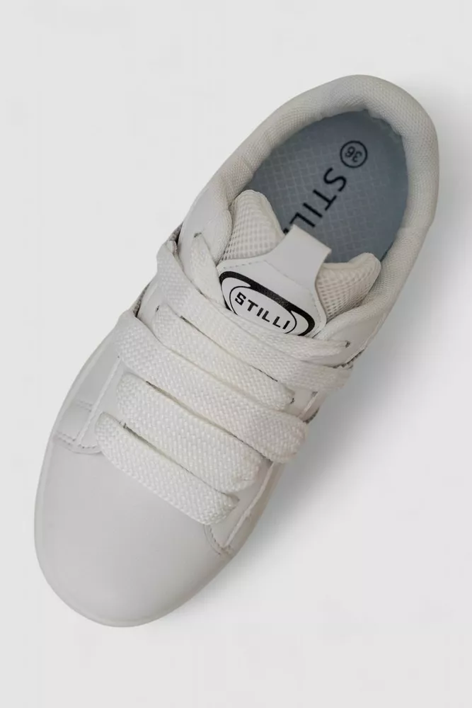 Купити Кросівки жіночі шкіра  -уцінка, колір білий, 248RJH900-6-U-1 - Фото №2