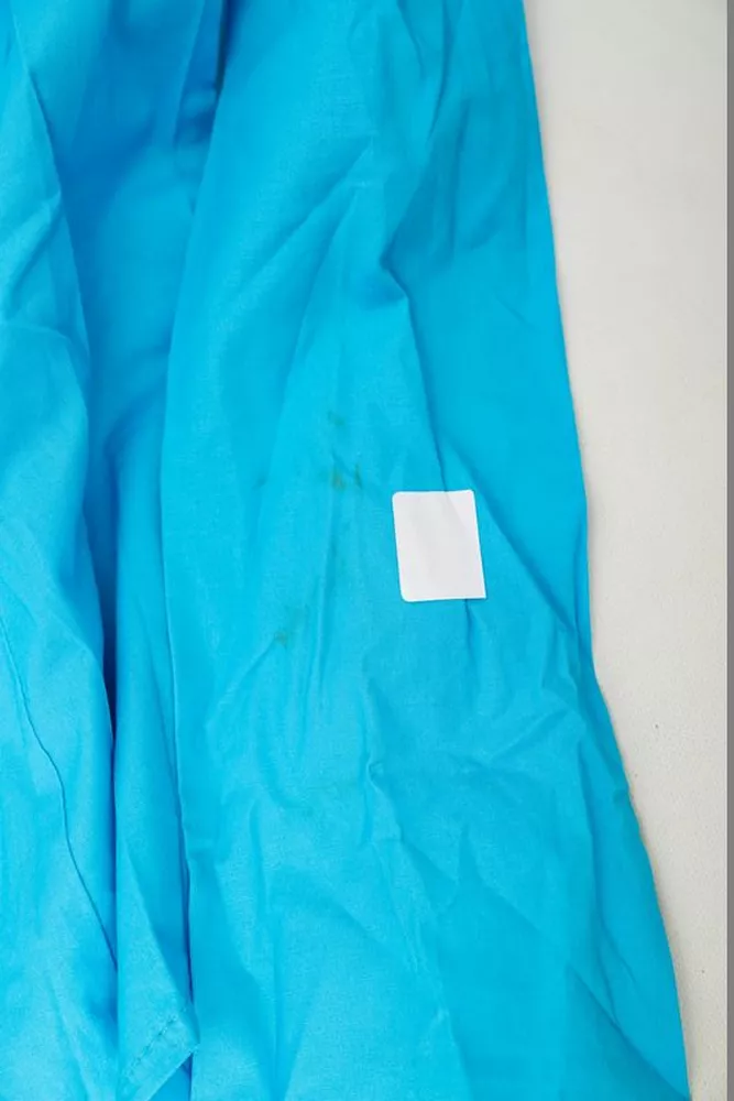 Купити Сорочка жіноча однотонна  -уцінка, колір блакитний, 230R068-2-U-6 оптом - Фото №6