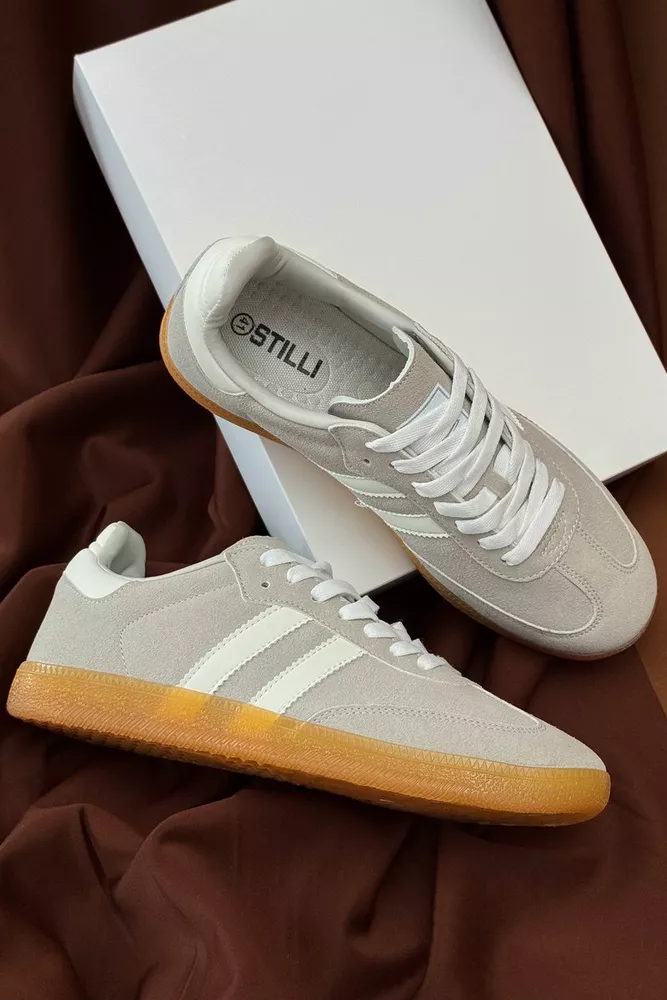 Купить Кроссовки мужские демисезонные, цвет серый, 248RHB590-12 - Фото №3