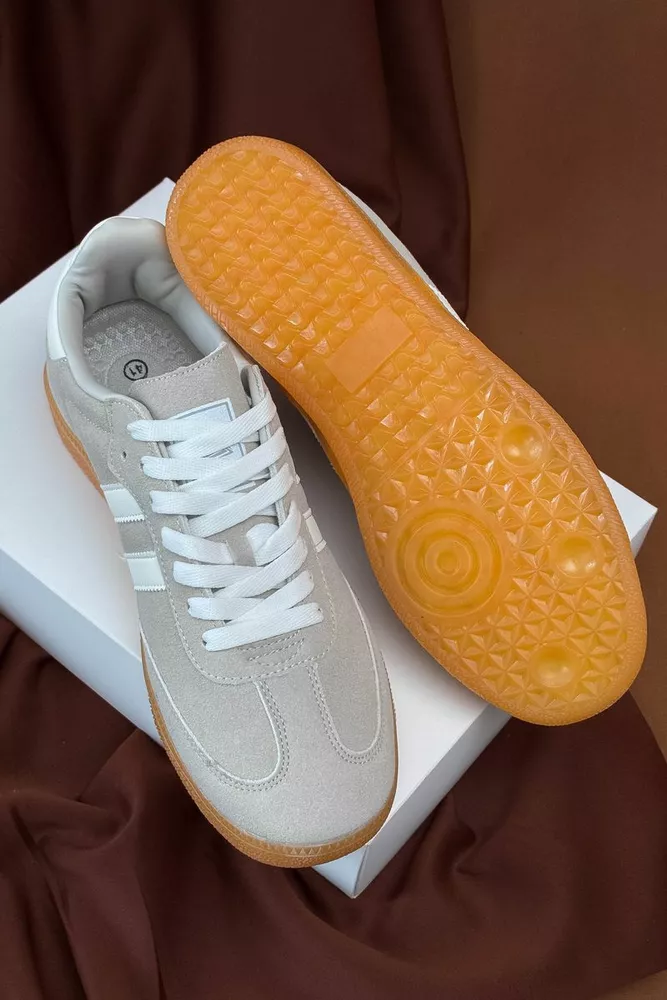 Купить Кроссовки мужские демисезонные, цвет серый, 248RHB590-12 - Фото №5