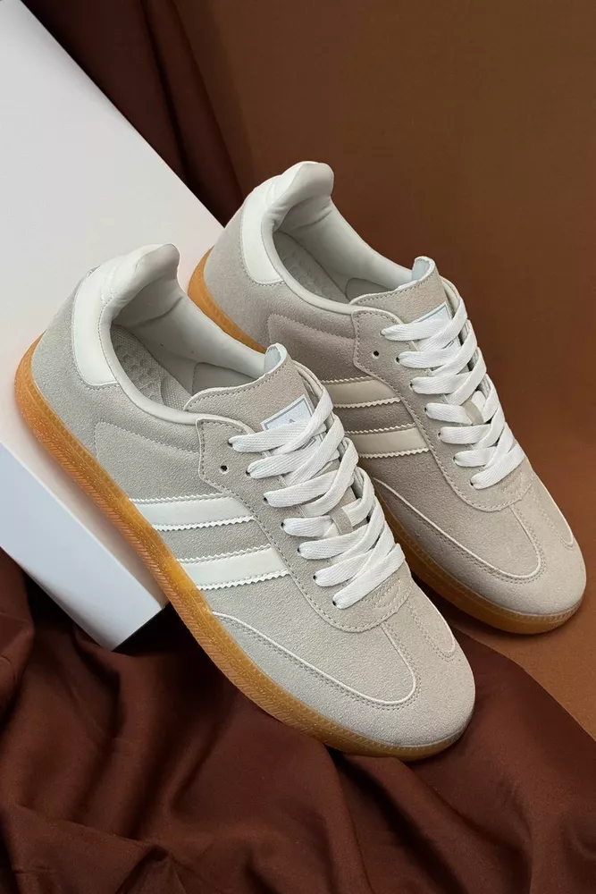 Купить Кроссовки мужские демисезонные, цвет серый, 248RHB590-12 - Фото №1