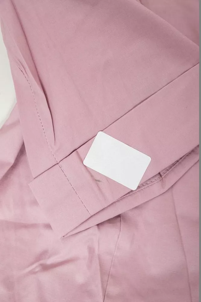 Купити Сорочка жіноча однотонна  -уцінка, колір бузковий, 230R068-3-U-8 оптом - Фото №6